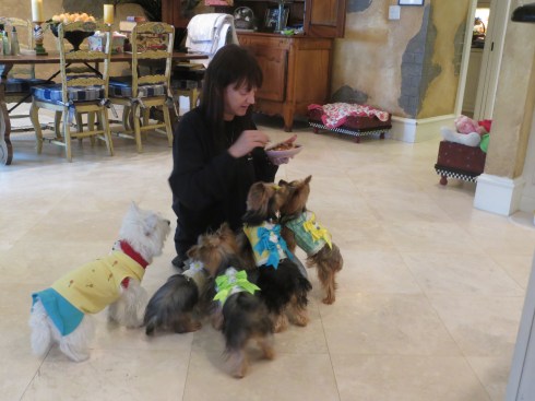 Meeting up with Millie LaRue!