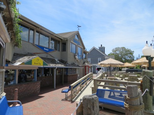 Nancy's walk-up snack stand in Oak Bluffs