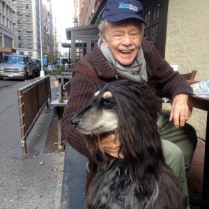 Sisu with Jerry Stiller (Photo credit: Laura Diaz)