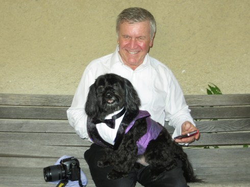 Cuba with his dad, Bob