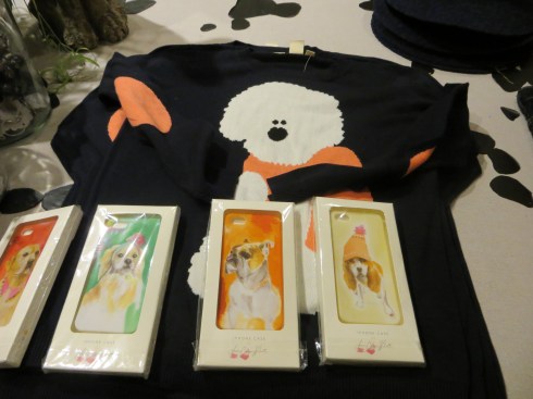 Cute pup at Anthropologie